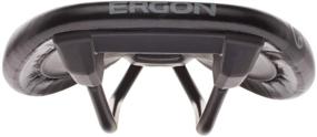 img 1 attached to 🚵 Ergon - SM Comp Ergonomic Comfort Bicycle Saddle for All-Mountain, Trail, Gravel, and Bikepacking Bikes - Men's - Two Sizes - Stealth Black