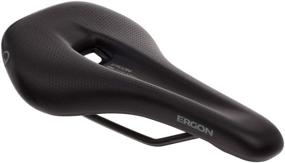 img 4 attached to 🚵 Ergon - SM Comp Ergonomic Comfort Bicycle Saddle for All-Mountain, Trail, Gravel, and Bikepacking Bikes - Men's - Two Sizes - Stealth Black