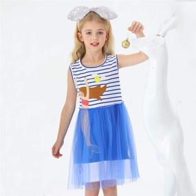 img 2 attached to Adorable Cyxon Smiling Clothes: Autumn Apparel for 3-8 Years Girls