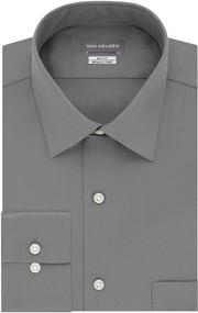 img 1 attached to 👔 Upgrade Your Style with Van Heusen Sateen Spread Collar Men's Shirts