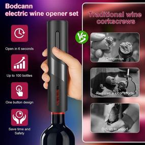 img 3 attached to Electric Automatic Corkscrew Christmas One Click