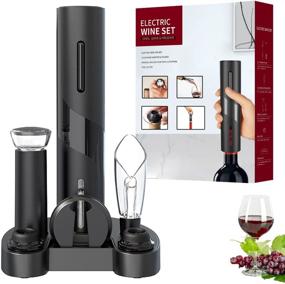 img 4 attached to Electric Automatic Corkscrew Christmas One Click