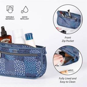 img 2 attached to 👜 Lug Women Parasail 2: The Ultimate Travel Makeup Bag Organizer