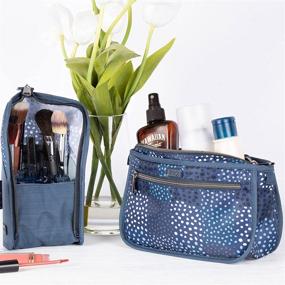 img 3 attached to 👜 Lug Women Parasail 2: The Ultimate Travel Makeup Bag Organizer