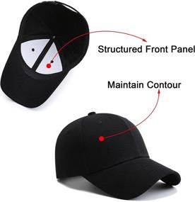 img 2 attached to 🧢 Stylish Unisex PFFY Baseball Cap Golf Dad Hat - 2 Pack