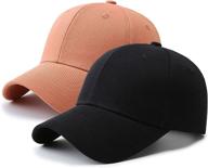 🧢 stylish unisex pffy baseball cap golf dad hat - 2 pack логотип