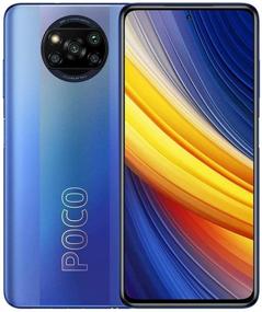 img 4 attached to Poco X3 Pro 128GB 6GB RAM Factory Unlocked GSM International Version Frost Blue (Not Compatible with Verizon/Sprint/Boost)