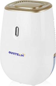 img 4 attached to 🌬️ Compact and Powerful: Low Humidity Mini Dehumidifier - 40oz (1200ml) Capacity - Ideal for Bedroom, Barthroom, Basements, Closet, RVs - Portable, Quiet & Effective - Covers 1200 cubic feet (215 sq ft)