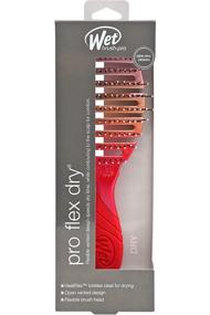 img 1 attached to Идеальное средство для распутывания волос: Wet Brush Pro Flex Dry Coral Ombre - Откройте легкость укладки волос!