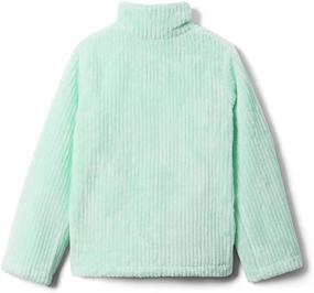 img 3 attached to 🔥 Columbia Girls' Fire Side Sherpa Half Zip: Cozy Warmth and Style