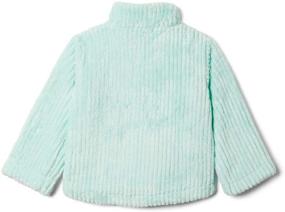 img 1 attached to 🔥 Columbia Girls' Fire Side Sherpa Half Zip: Cozy Warmth and Style