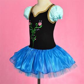 img 2 attached to 👗 Dressy Daisy Blue Ballerina Costume: Elegant Tulip Ballet Tutu Dress for Toddler Girls - Perfect Fancy Dancewear