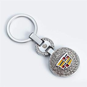 img 1 attached to Keychain Cadillac Decoration Keychains Accessories Cadillac