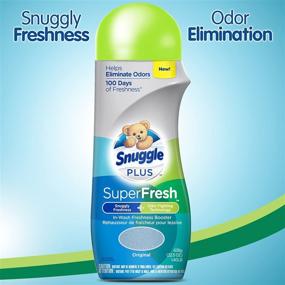 img 2 attached to 🌸 Enhance Your Laundry Experience with Snuggle Plus Superfresh In-wash Freshness Booster, Original, 22.5 Ounce