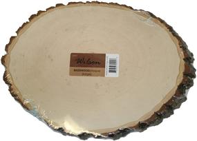 img 2 attached to 🪵 Premium Wilson Basswood Round/Oval - Large Size (9-11 inch Wide x 5/8 inch Thick)