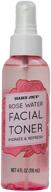 trader joe's rose water facial toner: hydrating & refreshing (2 bottles) logo