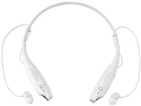 img 3 attached to Магнавокс MBH513-WH: Белые внутриканальные стереонаушники 🎧 с Bluetooth и микрофоном, наушники с оголовьем.