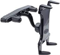 🚗 arkon car seat headrest tablet mount: convenient holder for apple ipads (air, 4, 3, 2, pro) - retail black logo