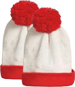 img 4 attached to 🎃 Discover the Spooky Sizzle of SSLR Halloween White Waldo Beanie - Perfect Accessories for Boys' Hats & Caps!