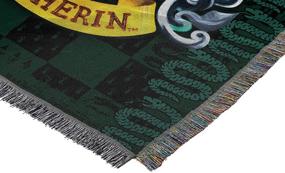 img 2 attached to Potter Slytherin Shield Tapestry Blanket