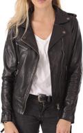 kyzer kraft leather motorcycle lambskin women's clothing and coats, jackets & vests logo