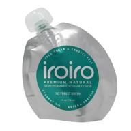 🌿 iroiro premium natural forest green hair color – vibrant semi-permanent shade (4oz) logo