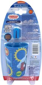 img 1 attached to 🦷 Thomas Premium Soft Bristle Toothbrush Set - Manual Toothbrush, Cover Cap, Rinsing Cup for Kids - Ideal Birthday Gifts and Party Favors for Boys and Girls