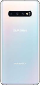 img 1 attached to 📱 Renewed Samsung Galaxy S10+ - 512GB, Ceramic White, AT&T Compatible