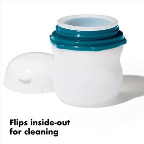 img 3 attached to 🧴 Leakproof Silicone Squeeze Bottles - 2 Pack by OXO Good Grips