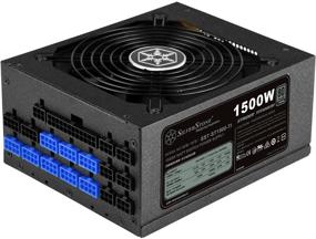 img 3 attached to SilverStone Technology ST1500-TI: 80 Plus Titanium 1500W Fully Modular ATX/PS2 Power Supply, SST-ST1500-TI-X, Black - High-Efficiency Power Solution for Your System