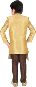 img 3 attached to AHHAAAA Ethnic Handwork Embroidery Sherwani Boys' Clothing : Clothing Sets