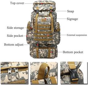 img 2 attached to 🌲 Monotele Military Waterproof Camouflage Traveling: Explore Undiscovered Terrains with Confidence