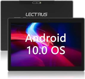 img 3 attached to Планшет Lectrus на Android 10 дюймов: Android 10.0, четырехъядерный процессор | Google GMS Certified | IPS HD дисплей | 2 ГБ + 32 ГБ | Двойная камера и динамик | WiFi, Bluetooth | USB Type C | 6000 мАч | Черный
