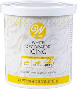 img 2 attached to 🧁 Wilton Ready-To-Use Decorator Icing 16oz, White: Convenient and Versatile Frosting for All Your Baking Needs!