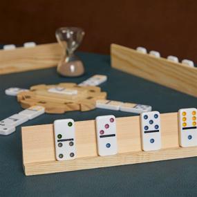 img 3 attached to 🎲 Juvale Professional Domino Tray Holders