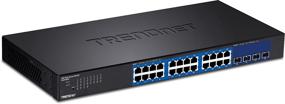 img 4 attached to TRENDnet TEG-30284: 28-Port Web Smart Switch with 🔀 Gigabit Ports, 10G SFP+ Slots, and High-Speed Network Uplinks