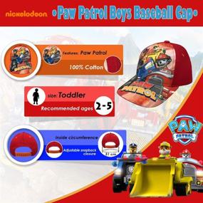 img 3 attached to 🧢 Shop Nickelodeon Patrol Toddler Boys Baseball Accessories