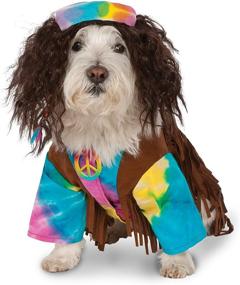 img 4 attached to 🐾 Stylish Hippie Pet Suit by Rubie's Costume Company: Ideal Outfit for Your Furry Friend