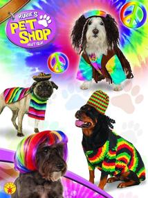 img 3 attached to 🐾 Stylish Hippie Pet Suit by Rubie's Costume Company: Ideal Outfit for Your Furry Friend