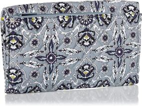 img 3 attached to Стильные женские сумки и кошельки Vera Bradley Signature Trifold с рисунком колибри: должно быть у каждой женщины