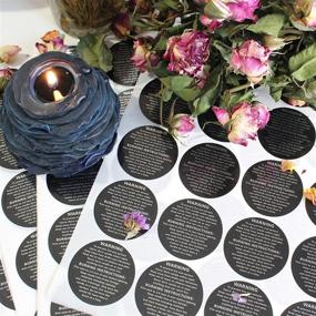 img 1 attached to 🕯️ Candle Warning Labels Stickers by Cozyours