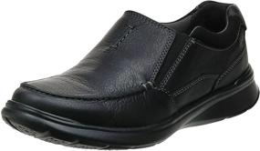 img 4 attached to Стильные мокасины CLARKS Cotrell Loafer из табачной кожи для мужчин 👞 Мужская обувь на подошве Slip-On для комфорта и модных мокасин