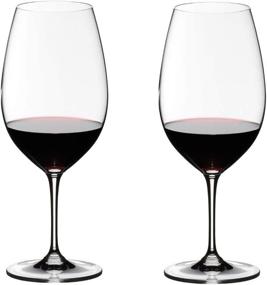 img 4 attached to Riedel VINUM Syrah Glass, Set of 2, Crystal Clear - Enhanced SEO