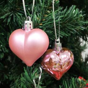 img 2 attached to Vesil Christmas Ornaments Decorations Heart