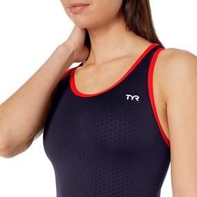 img 3 attached to TYR Hexa Maxfit Navy ORG