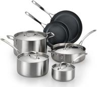 stainless ceramic 10-piece set by axia logo