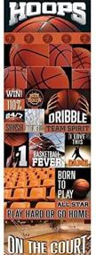 img 4 attached to 🏀 Add a Winning Touch to Your Basketball Memories with Reminisce Real Sport Die-Cut Cardstock Stickers!