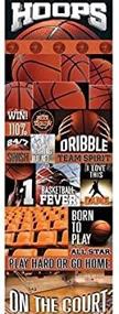 img 1 attached to 🏀 Add a Winning Touch to Your Basketball Memories with Reminisce Real Sport Die-Cut Cardstock Stickers!