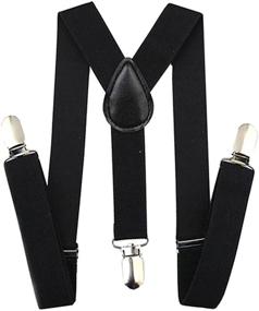 img 1 attached to Toddler Boys' Formal Outfit: Stylish Suspender Suits for Special Occasions