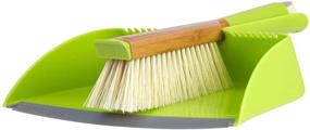 img 2 attached to 🌿 Full Circle Clean Team Brush & Dustpan Set, Green: A Perfect Cleaning Solution!